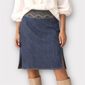 Liz Claiborne Y2K Vintage Denim Skirt